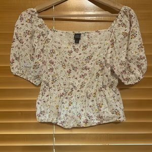 wild fable // small // flared blouse //